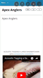 Mobile Screenshot of apexanglers.com